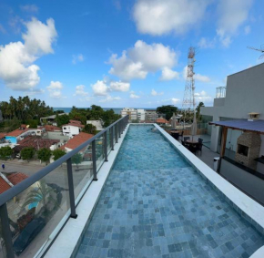 Flat novo e moderno a 150m do melhor trecho de praia de Tamandaré